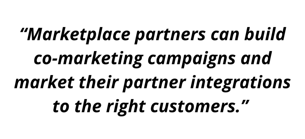 Marketplace partners quote