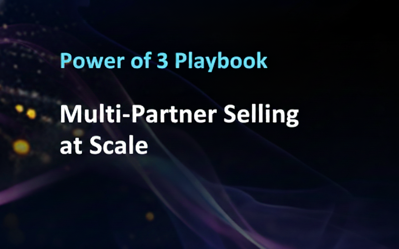 “Power of 3” Sales Program Playbook