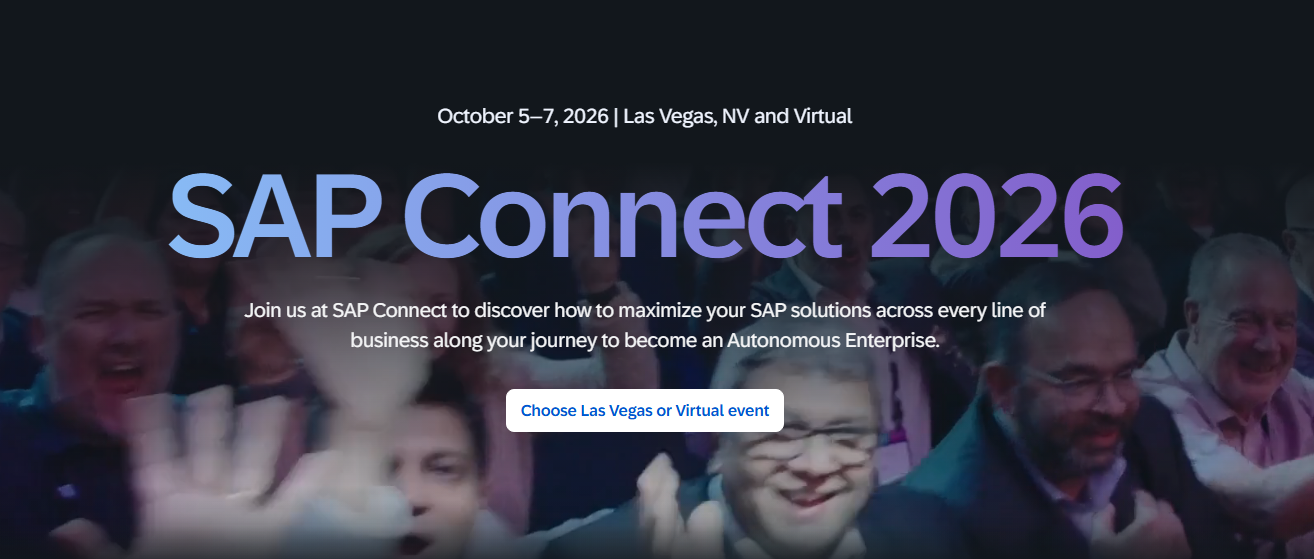 SAP Connect 2026
