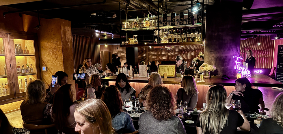 Fempire dinner at Microsoft Ignite, San Francisco